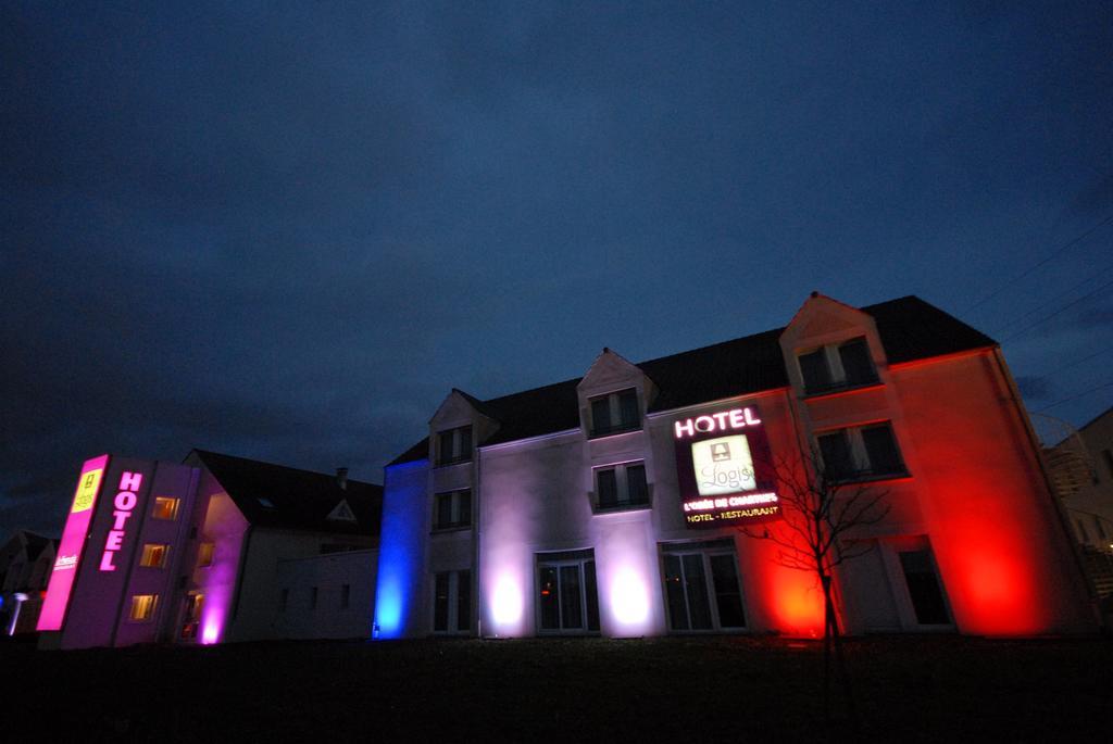 Logis Hotel L'Oree De Chartres - Barjouville Buitenkant foto